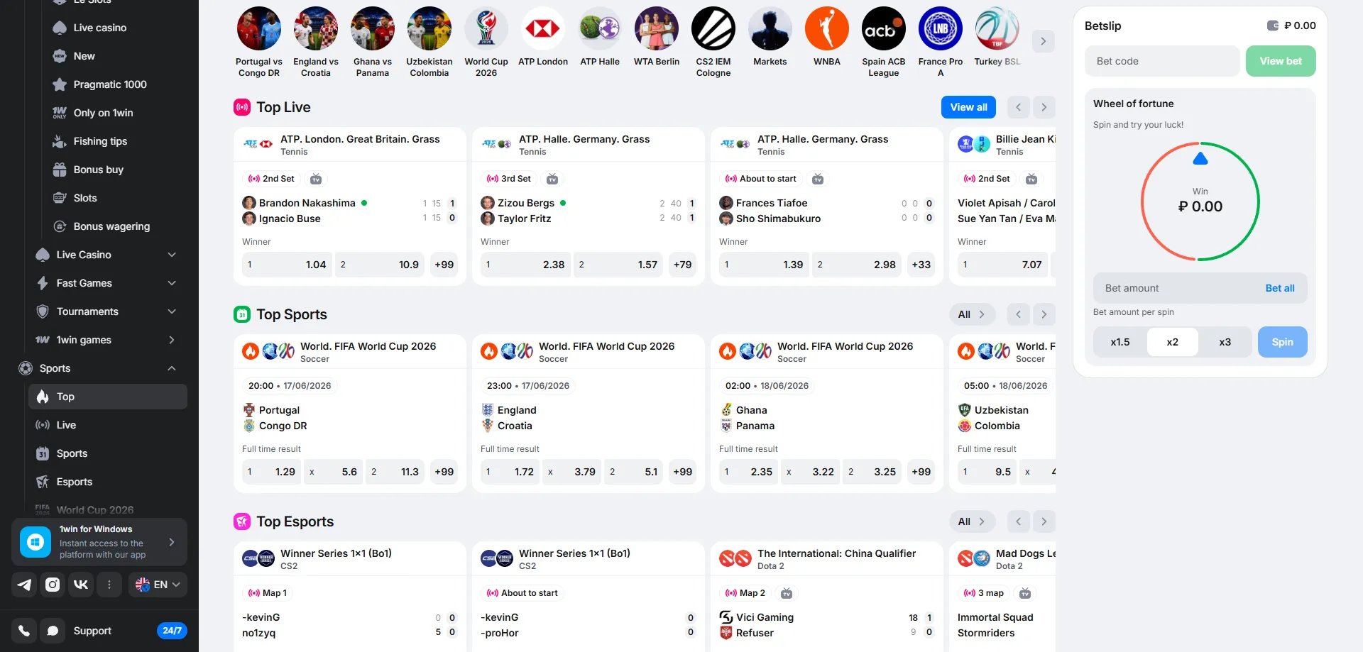 1win casino New Zealand review 2026 — official site overview