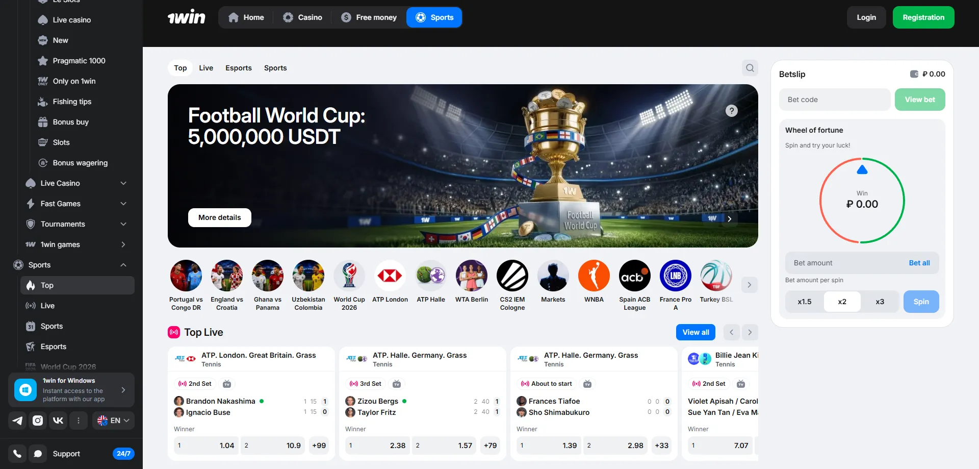1win mobile app download Android iOS New Zealand 2026